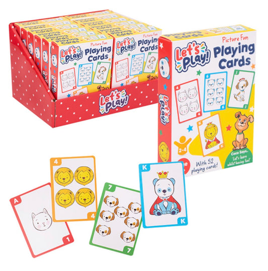 First steps picture fun playing cards