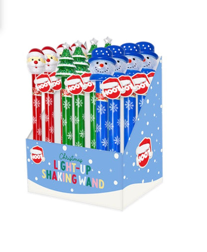 Christmas light up shaking wand