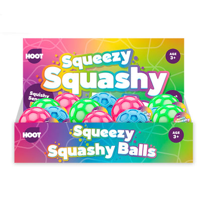 Hoot squeezy squashy ball