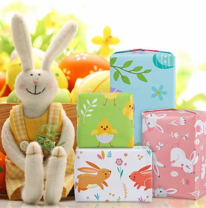 Easter wrapping paper 12 sheets