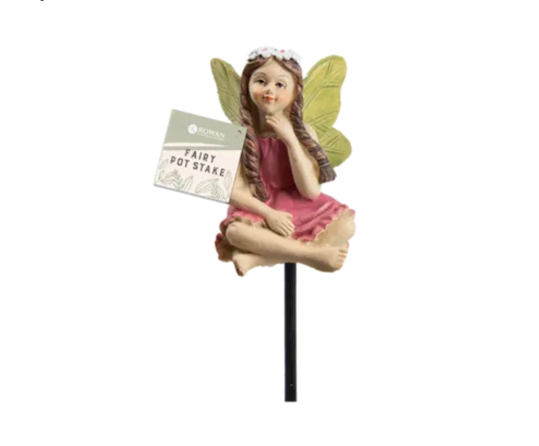 Fairy flower pot stake