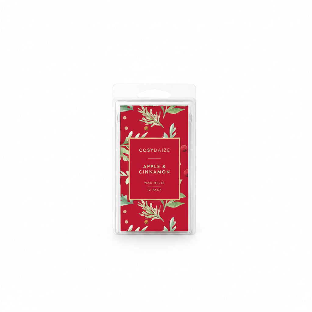 Christmas apple and cinnamon wax melts 12 pack