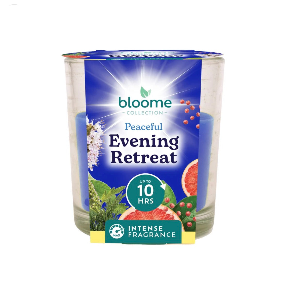 Bloome glass jar candle - evening retreat
