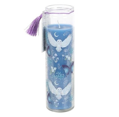 Tube candle - night owl