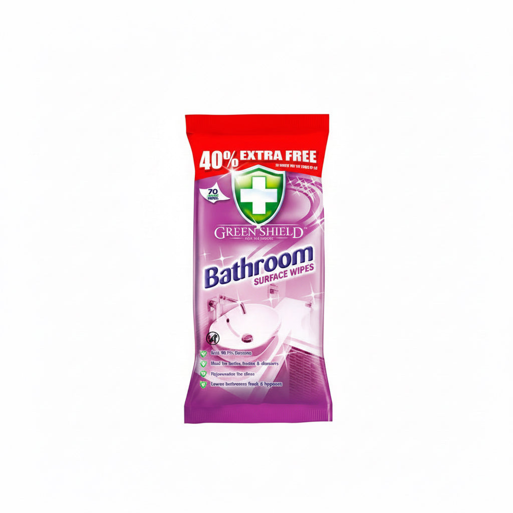 Green Shield bathroom wipes