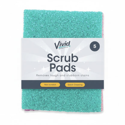 Scrub pads 5 pack