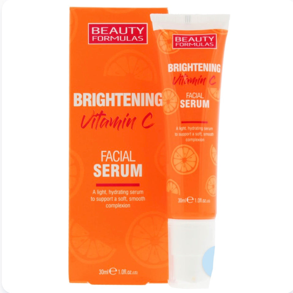 Beauty Formulas 30ml face serum brightening vitamin C