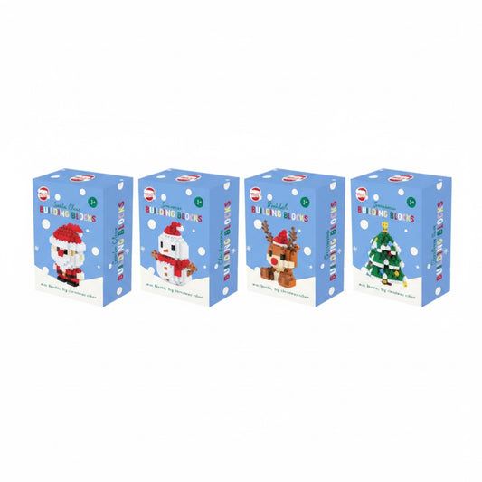 Christmas figure building blocks