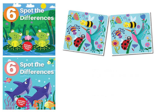 Spot the difference book