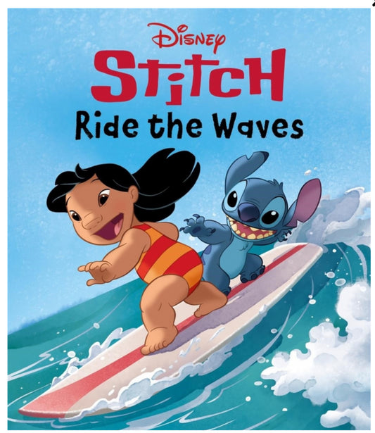 Disney Lilo & Stitch: ride the waves book