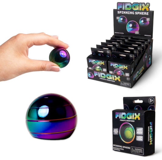 Fidgix spinning sphere