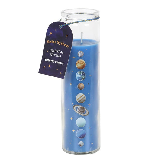 Tube candle - solar system