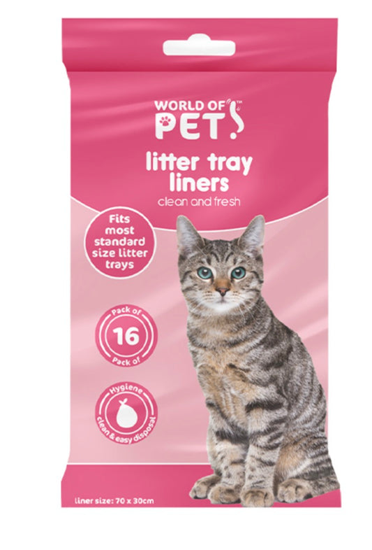 Cat litter liners 16 pack