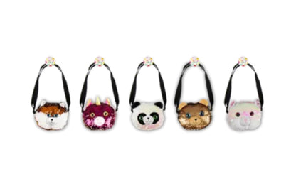 Sequin plush bag
