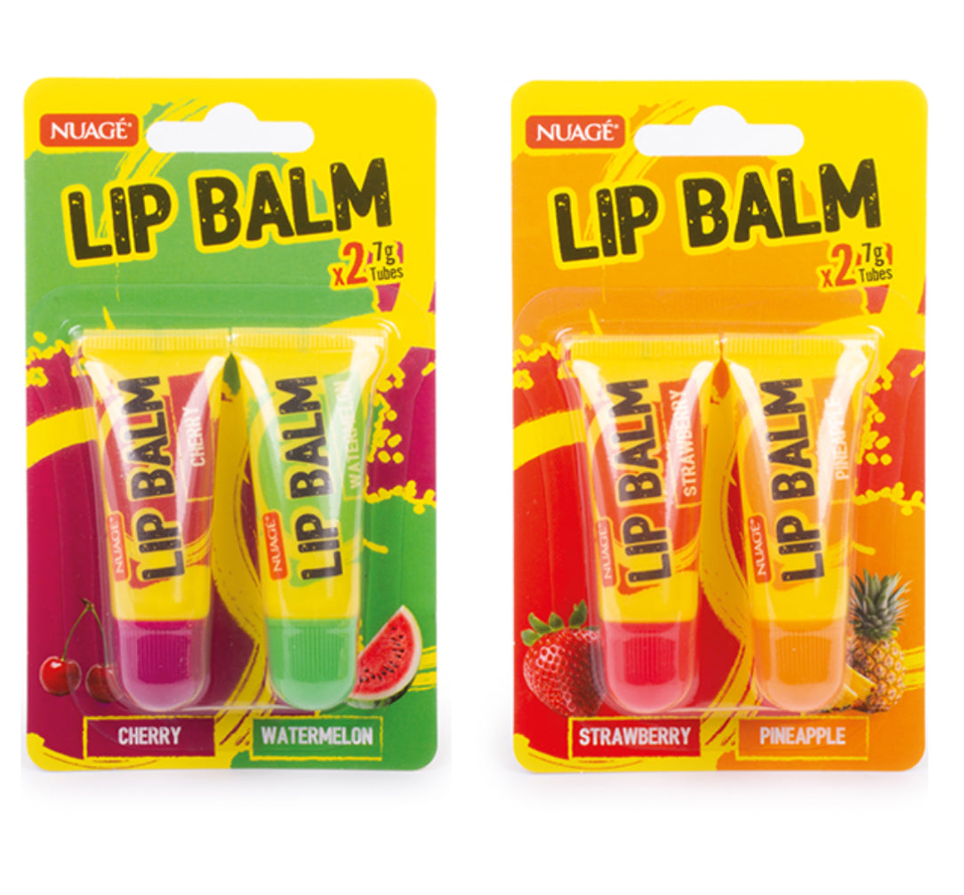 Nuagé fruity lip balms 2 pack