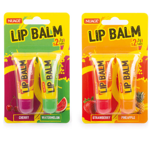 Nuagé fruity lip balms 2 pack