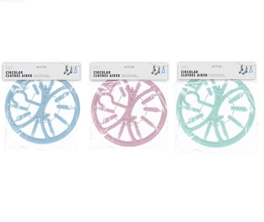 Circular clothes airer 12 pegs
