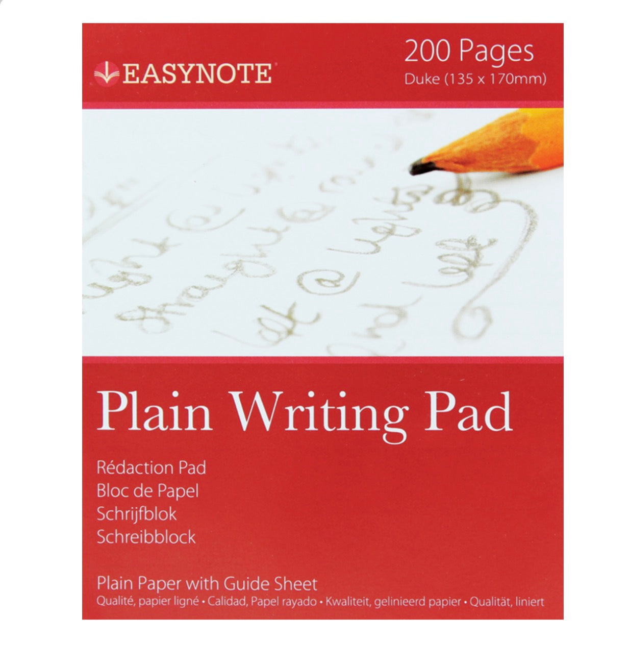 Plain writing pad