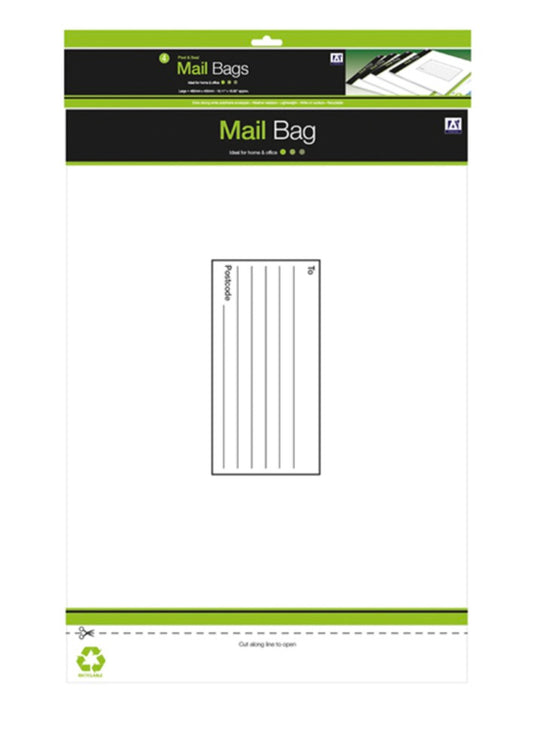 XL mailing bags - 46x43cm 4 pack
