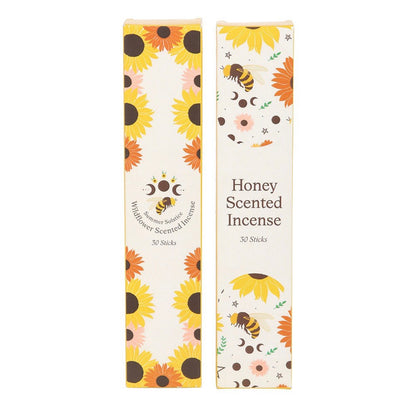 Honey & wildflower incense sticks 2 packs