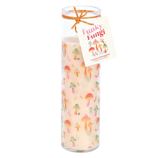 Tube candle - funky fungi