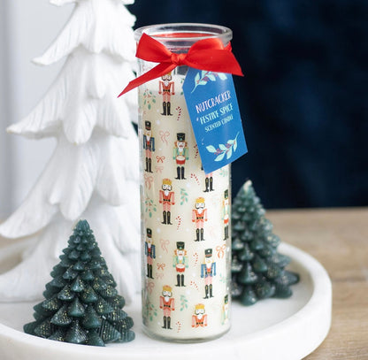 Tube candle - nutcracker