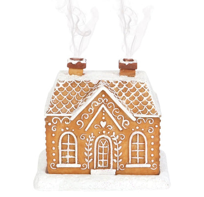 Gingerbread incense cone burner