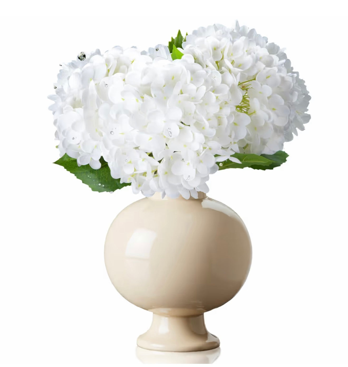 Artificial hydrangeas 3 pack.