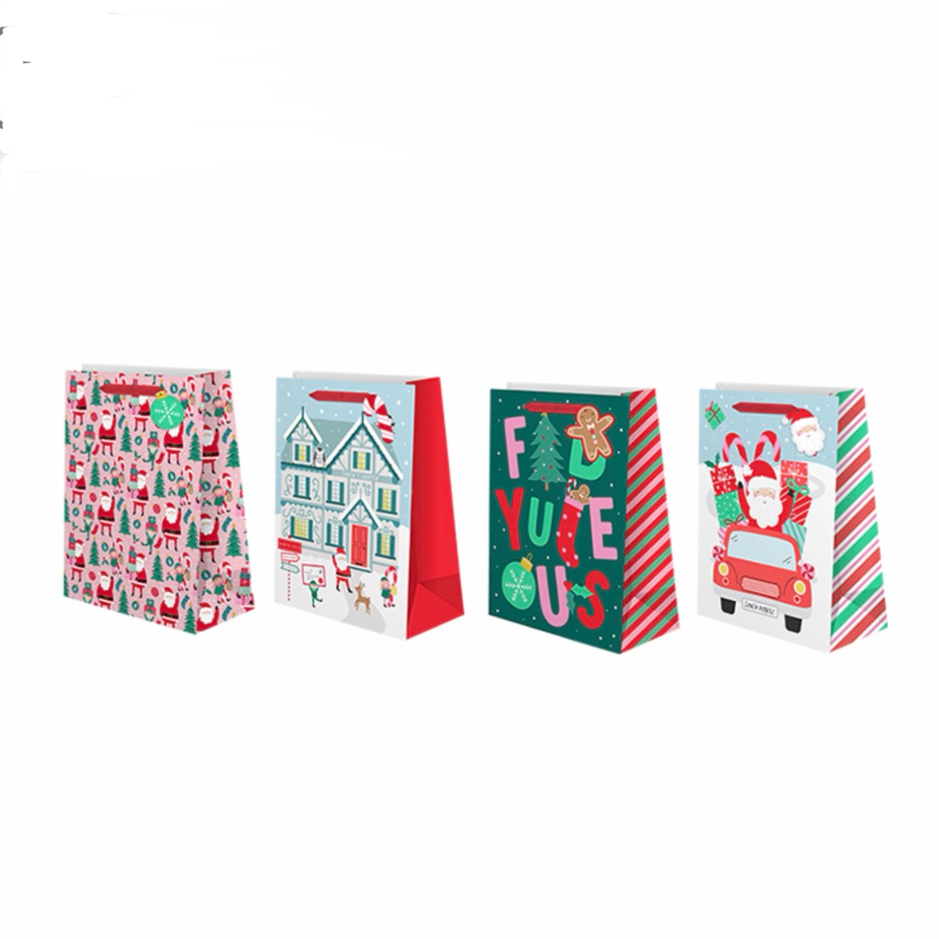 Jumbo portrait Christmas gift bag