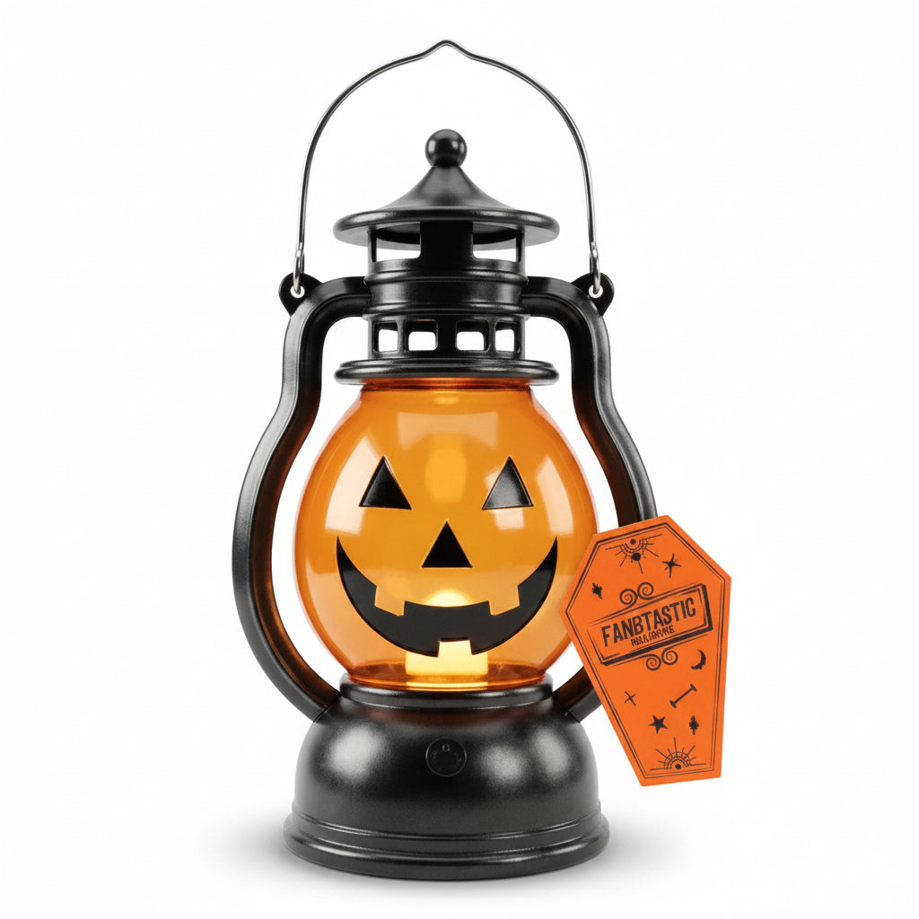 Halloween pumpkin LED lantern