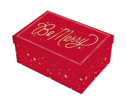 Rectangle foil gift box 12x9cm