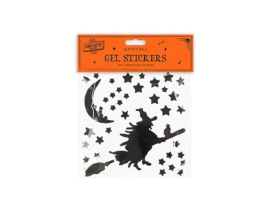 Halloween gel window stickers