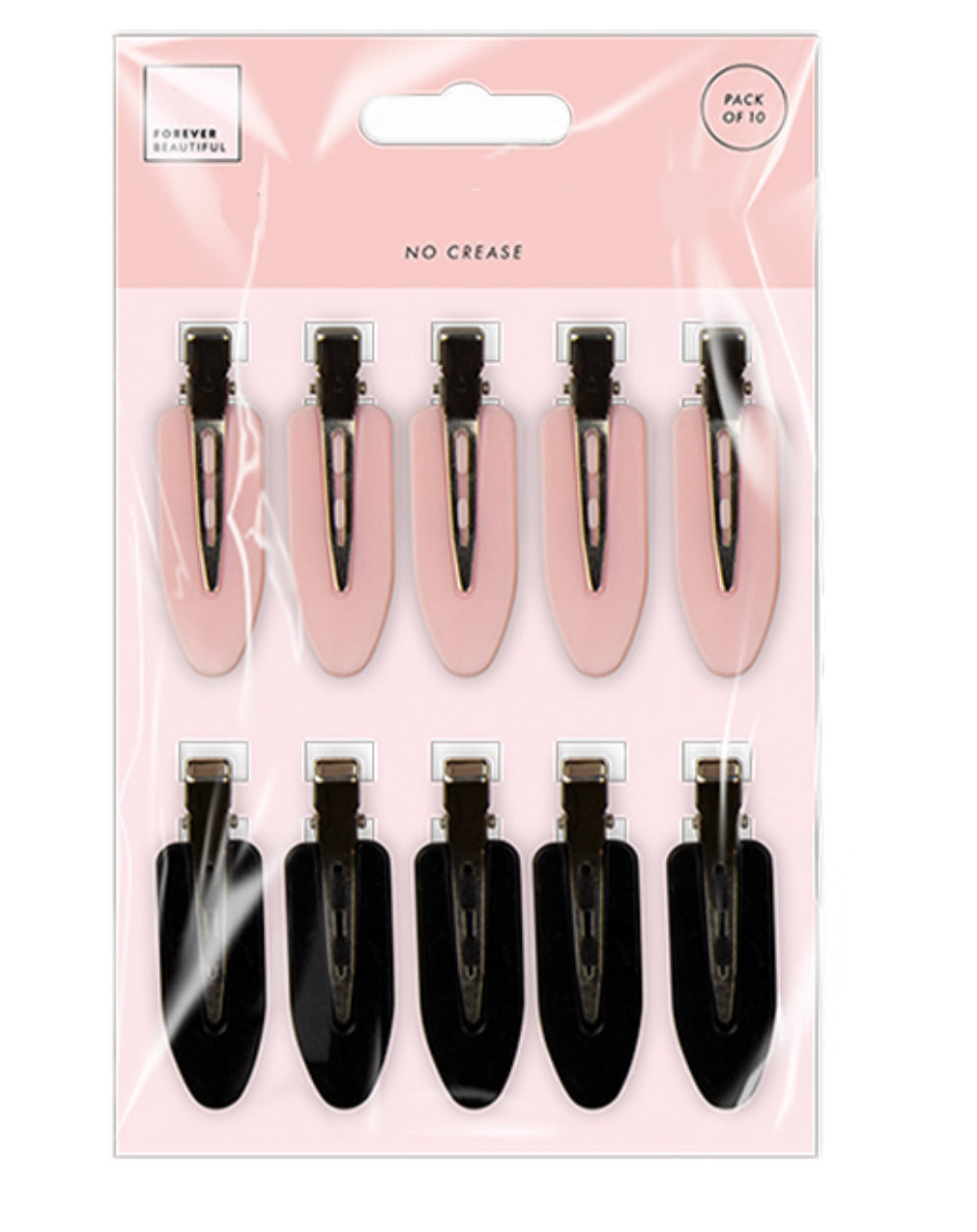 No crease hair clips 10 pack