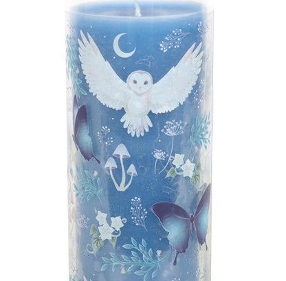 Tube candle - night owl