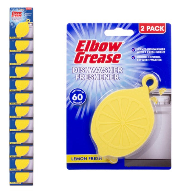 Elbow Grease lemon dishwasher freshener 2 pack