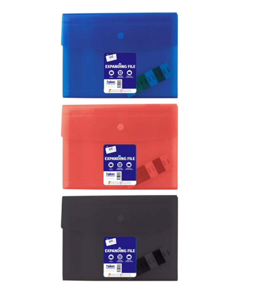 A4 expanding file