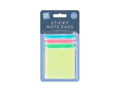Sticky note pads 4 pack