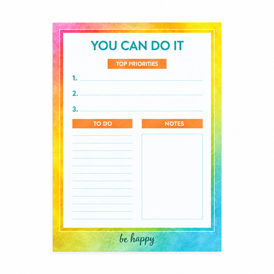 Be Happy to do desk pad 60 sheets