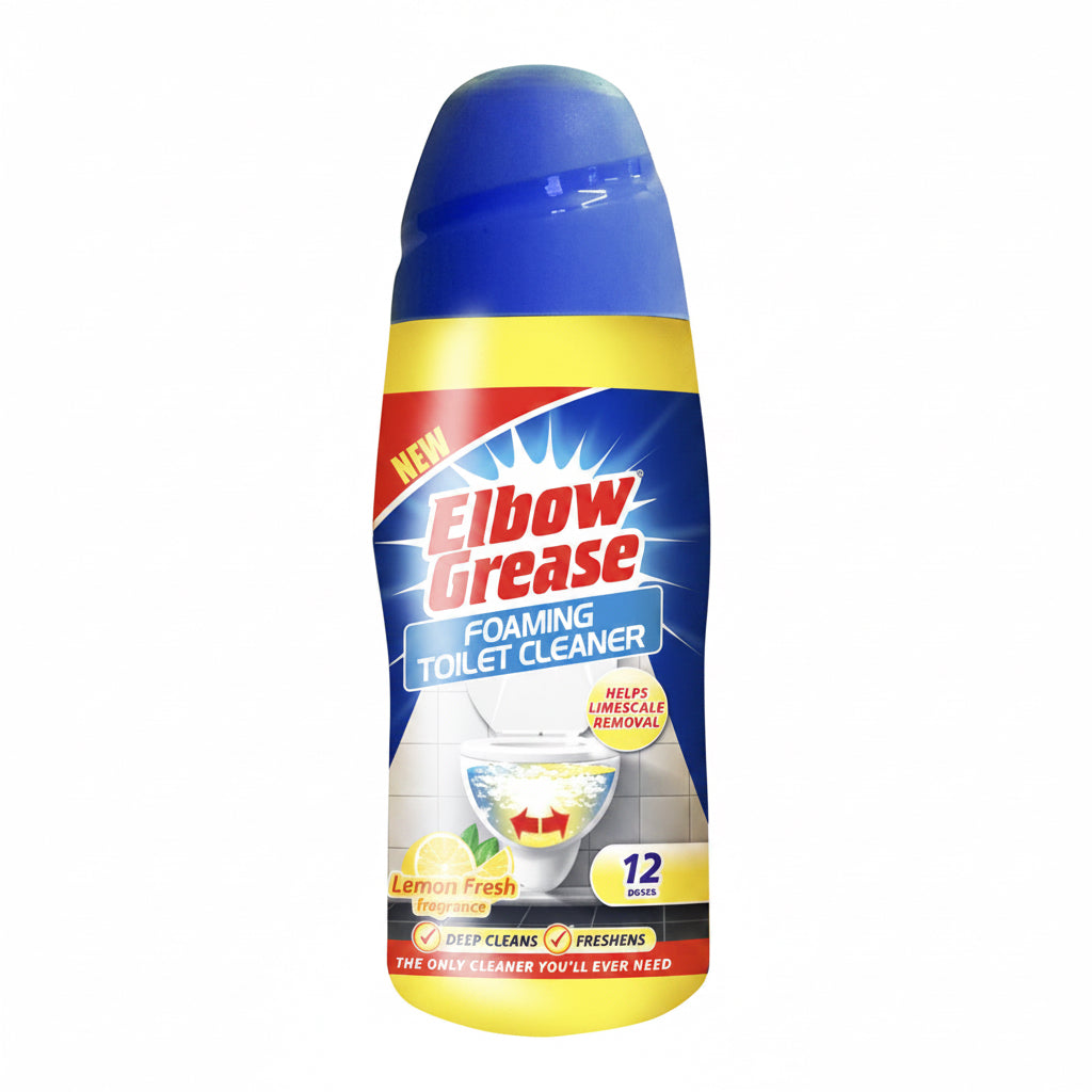 Elbow grease foaming toilet cleaner - lemon fresh