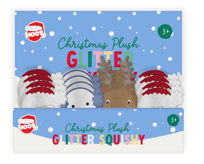 Christmas plush glitter squishy