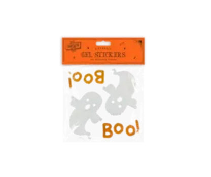 Halloween gel window stickers