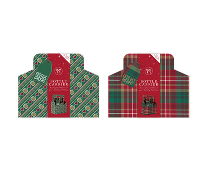 Christmas bottle carrier