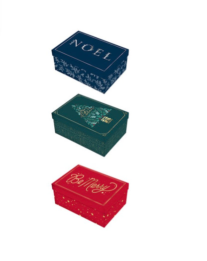 Rectangle foil gift box 12x9cm
