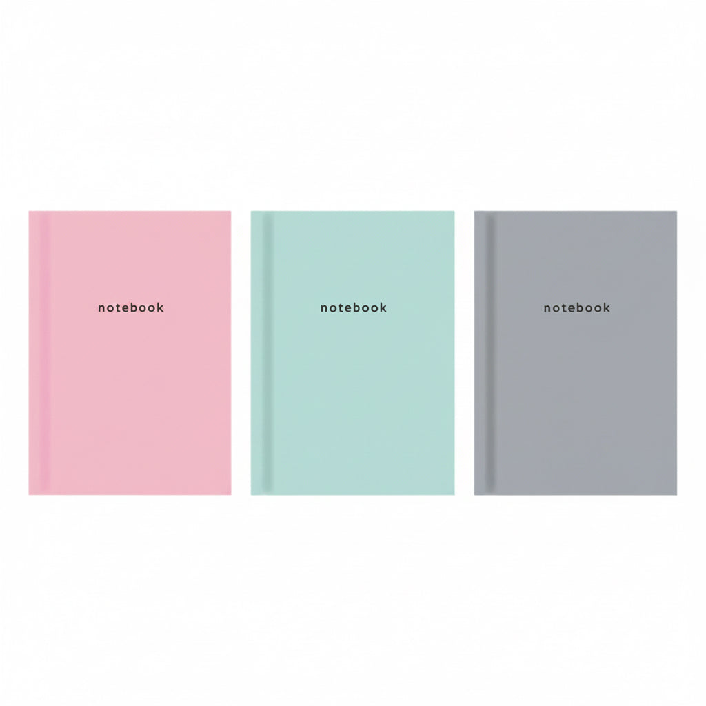 A5 hardback notebook - pastel
