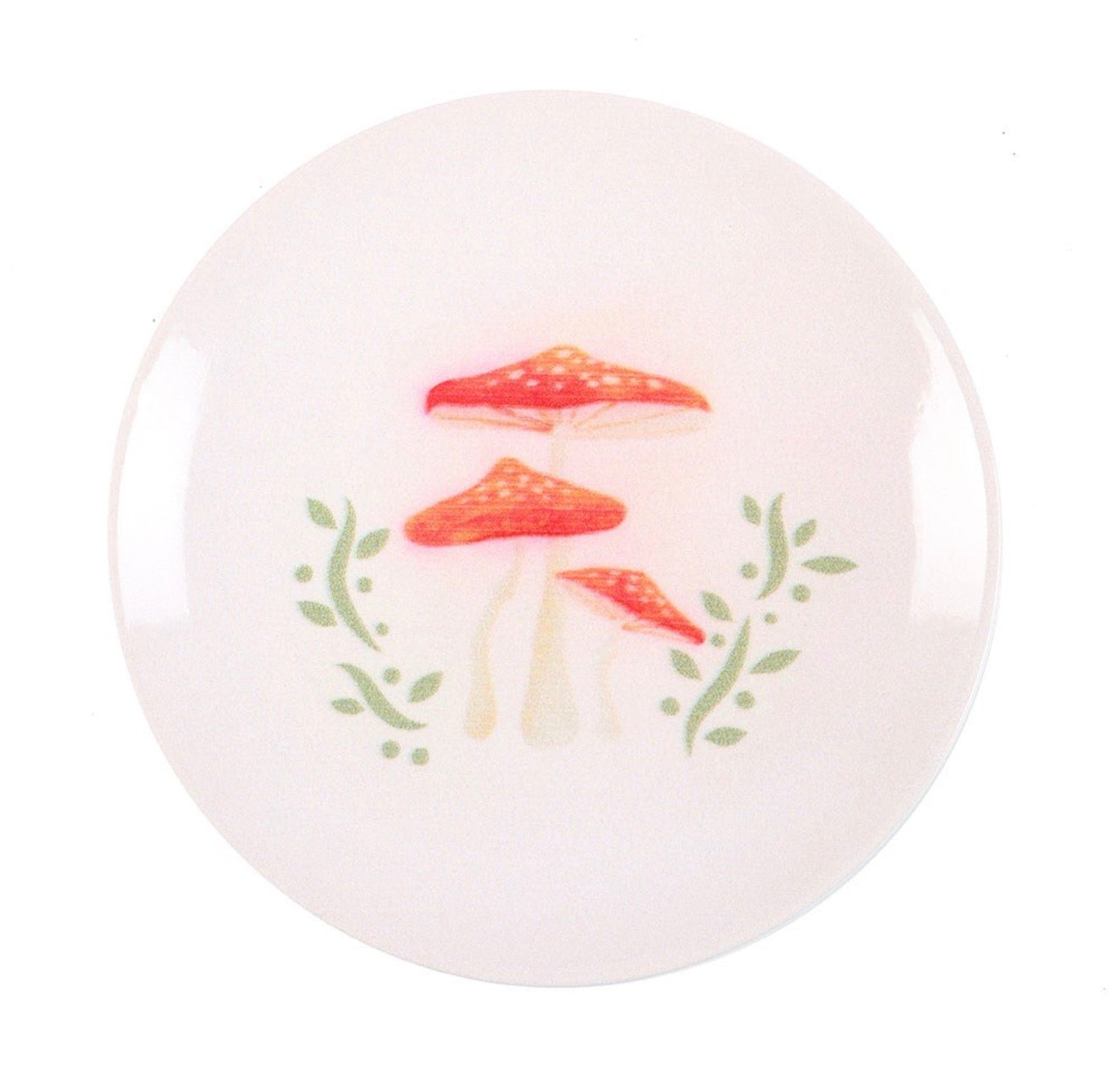 Round mushroom trinket dish