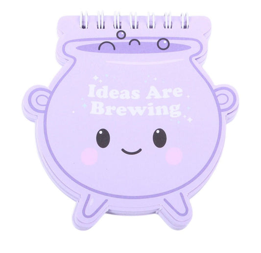 Pastel cauldron notepad