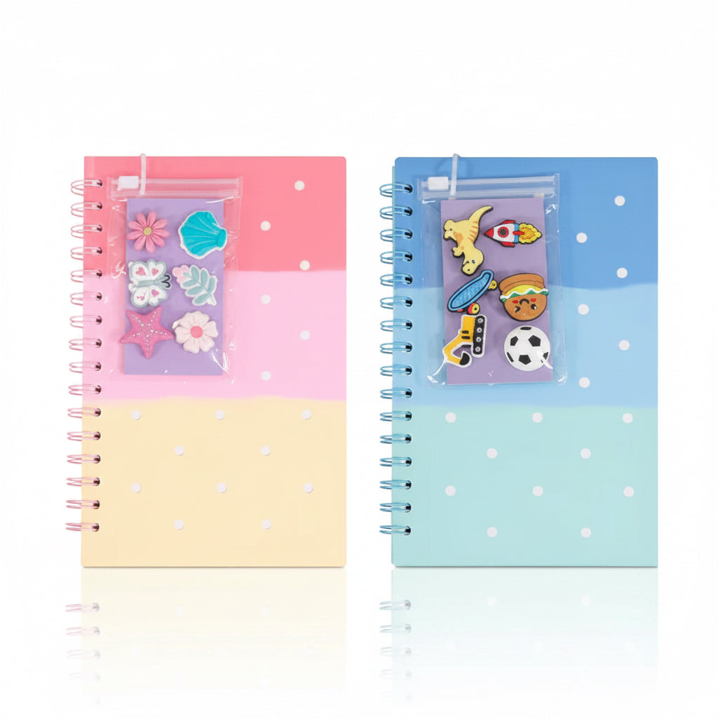 A5 charmz notebook