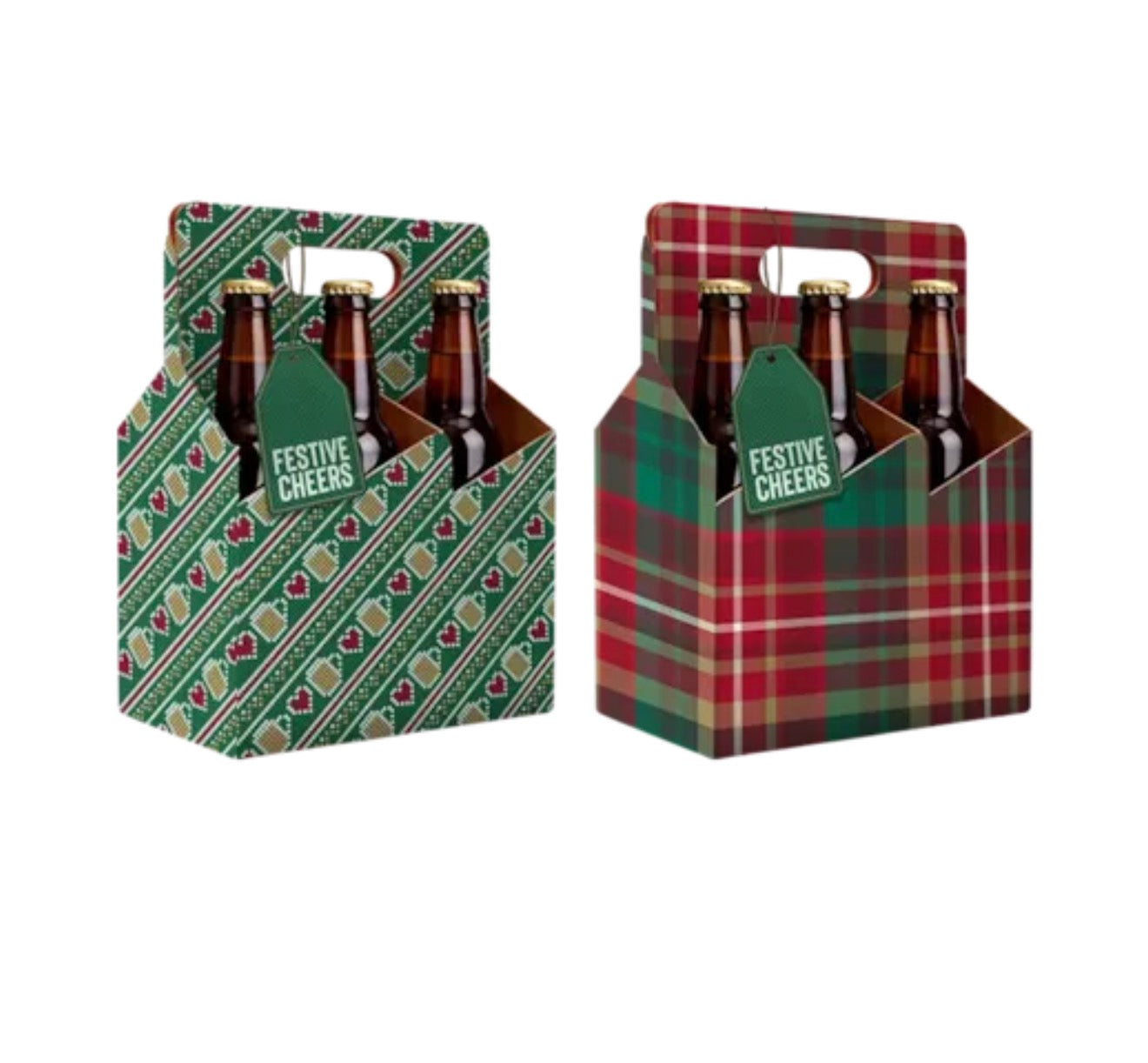 Christmas bottle carrier