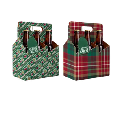 Christmas bottle carrier