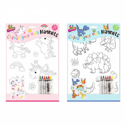 Colour your own magnets
